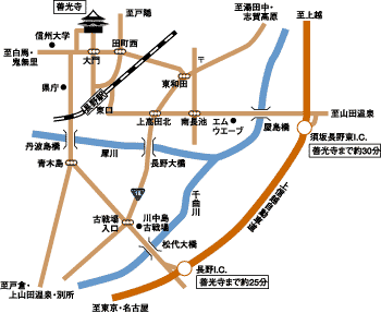 周辺道路地図 周辺道路地図